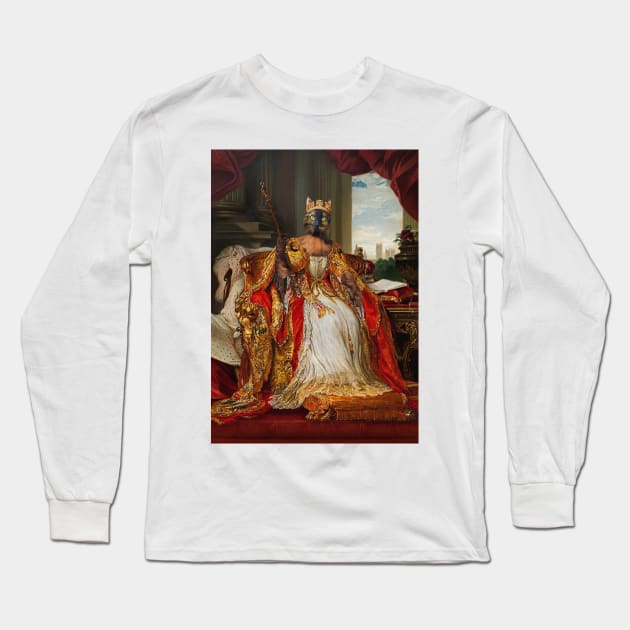 Queen of Cats: Fox Tolson Long Sleeve T-Shirt by RJ Tolson's Merch Store